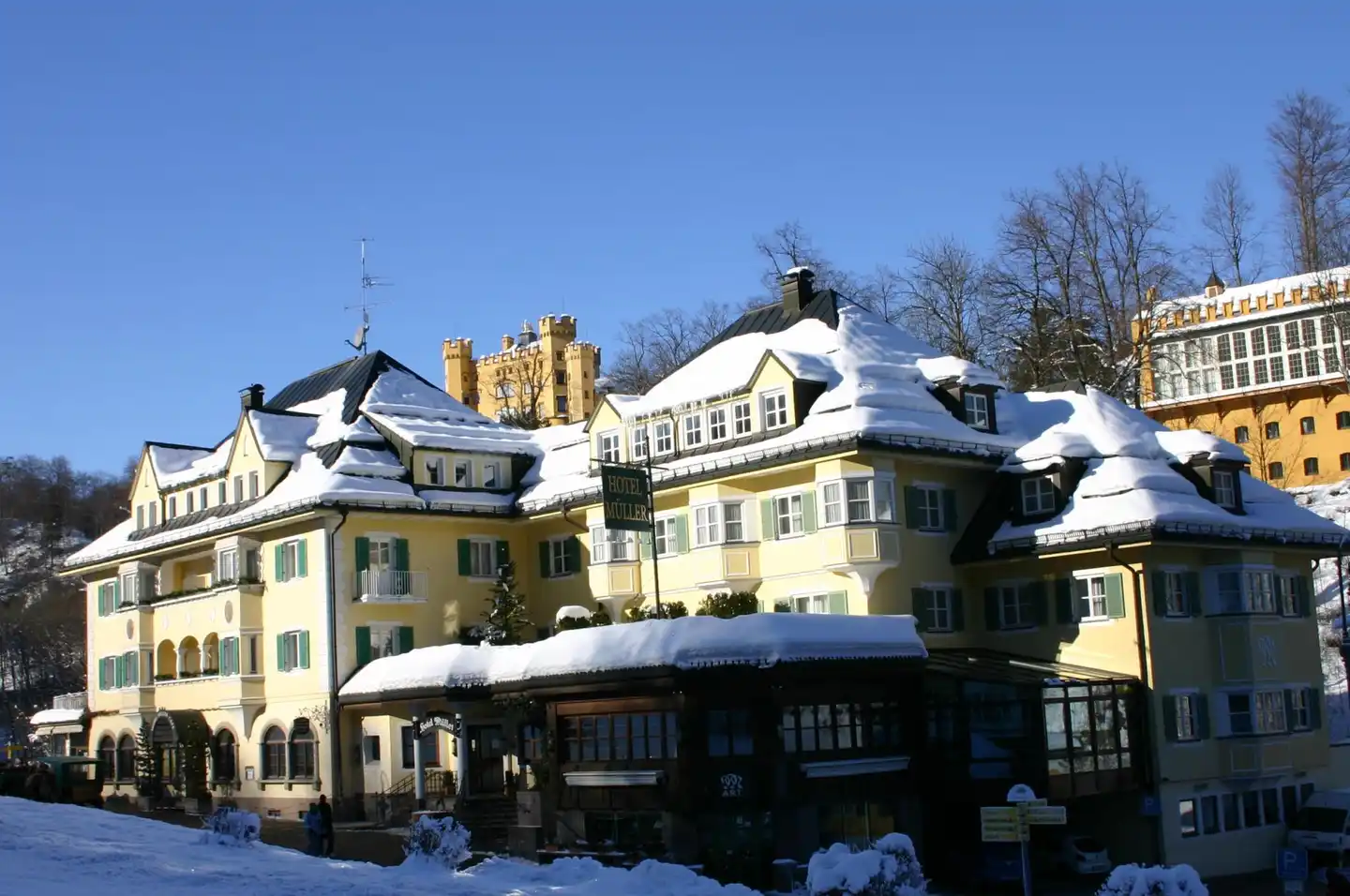 Hotel Müller Hohenschwangau Aussenansicht