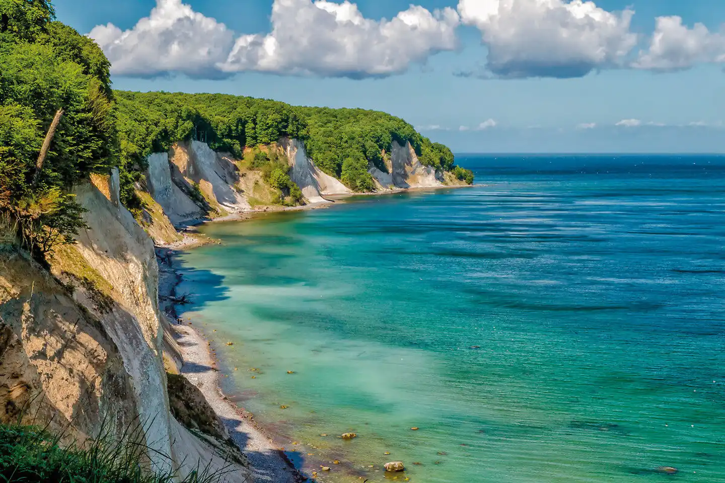 Ostsee-Radweg Stralsund-Rügen-Usedom Landschaft