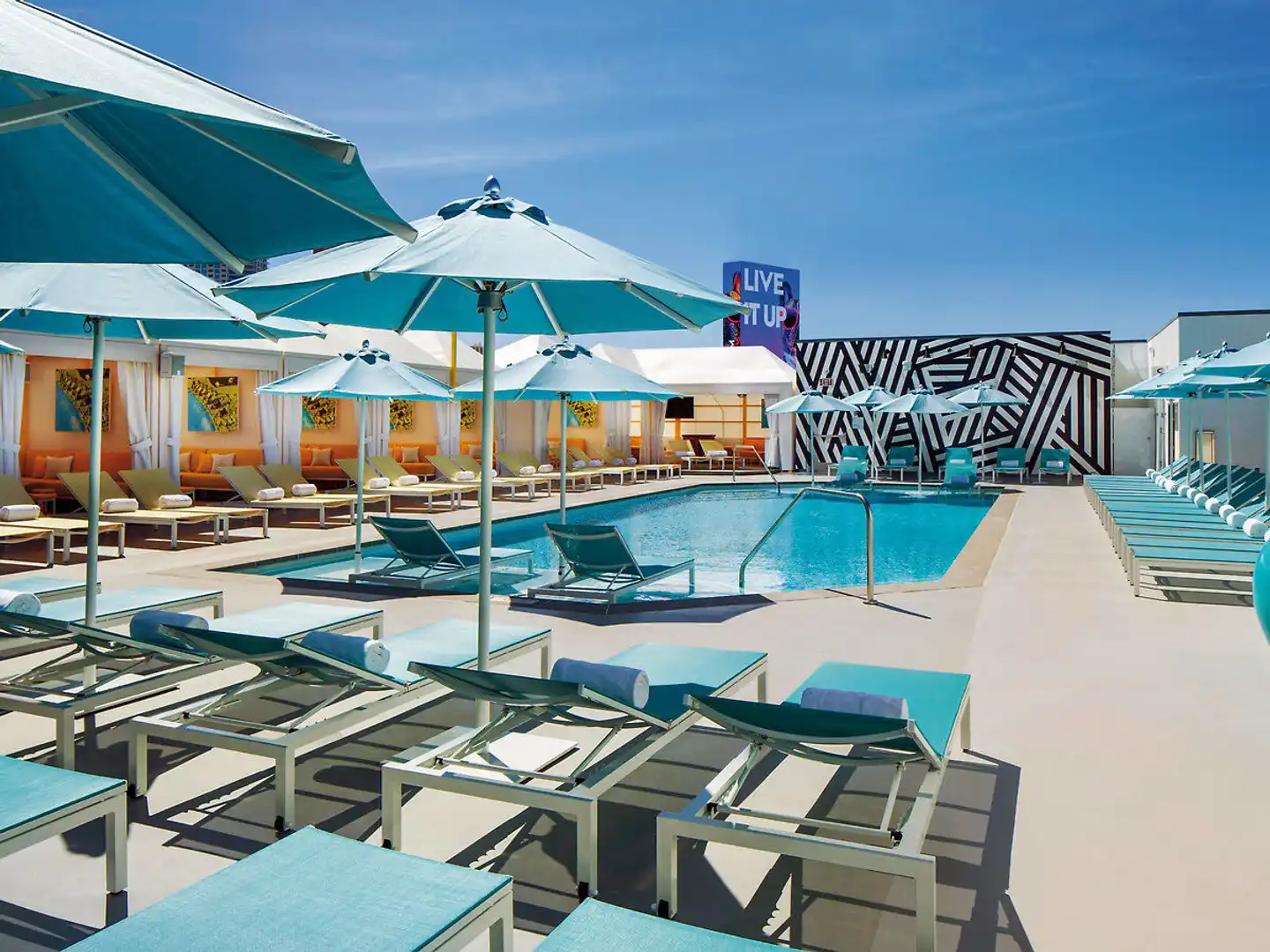 Sahara Las Vegas Terrasse