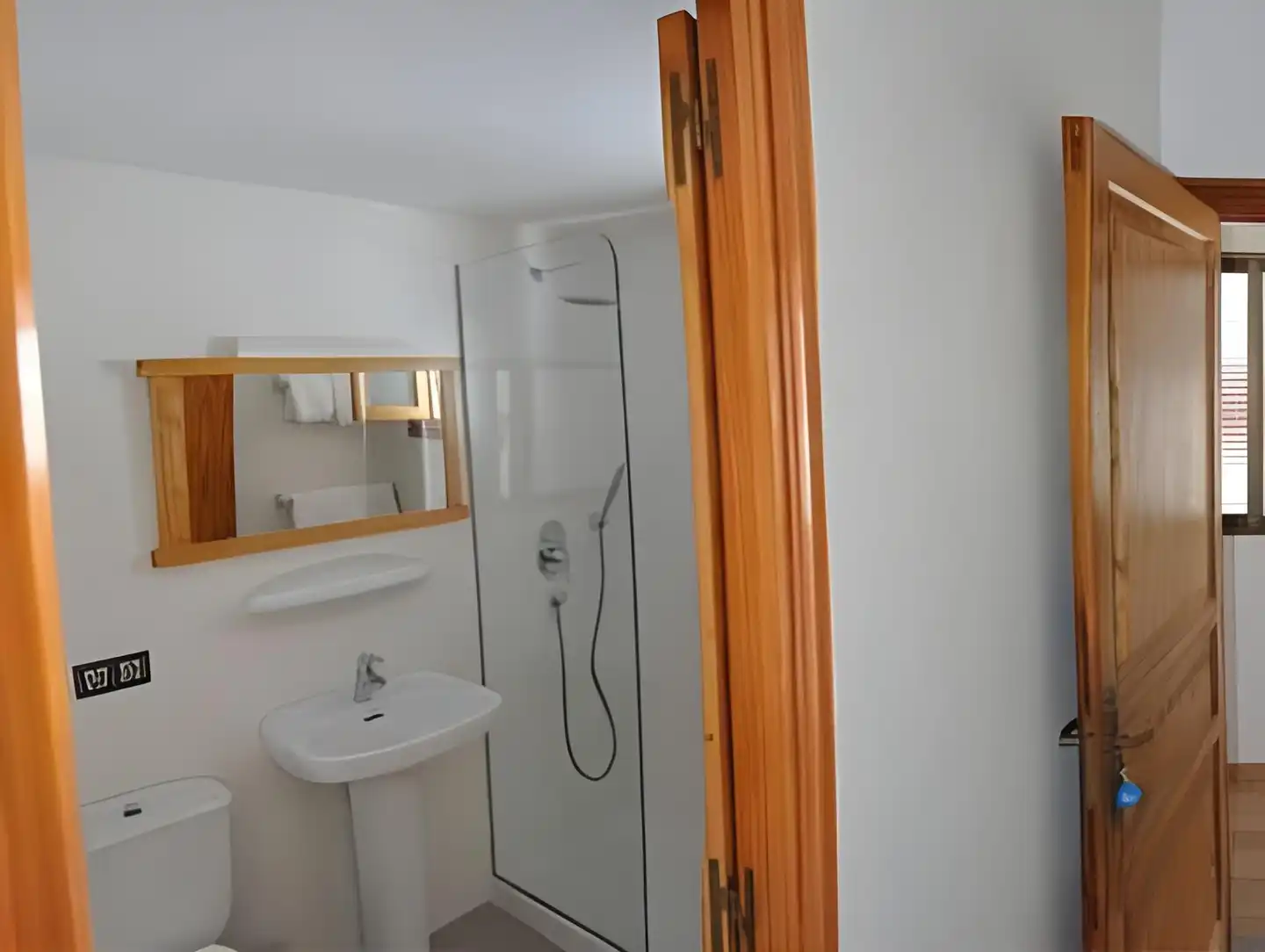 Hostal Aigua Clara Badezimmer