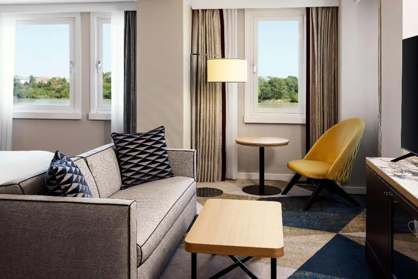 Hilton Vienna Danube Waterfront Wohnbeispiel