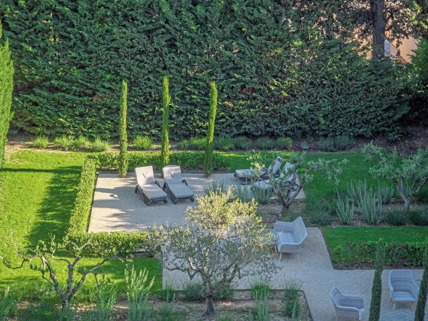 Hôtel Le Vallon de Valrugues & SPA Garten