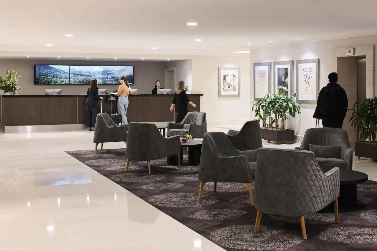 Rydges World Square Lobby