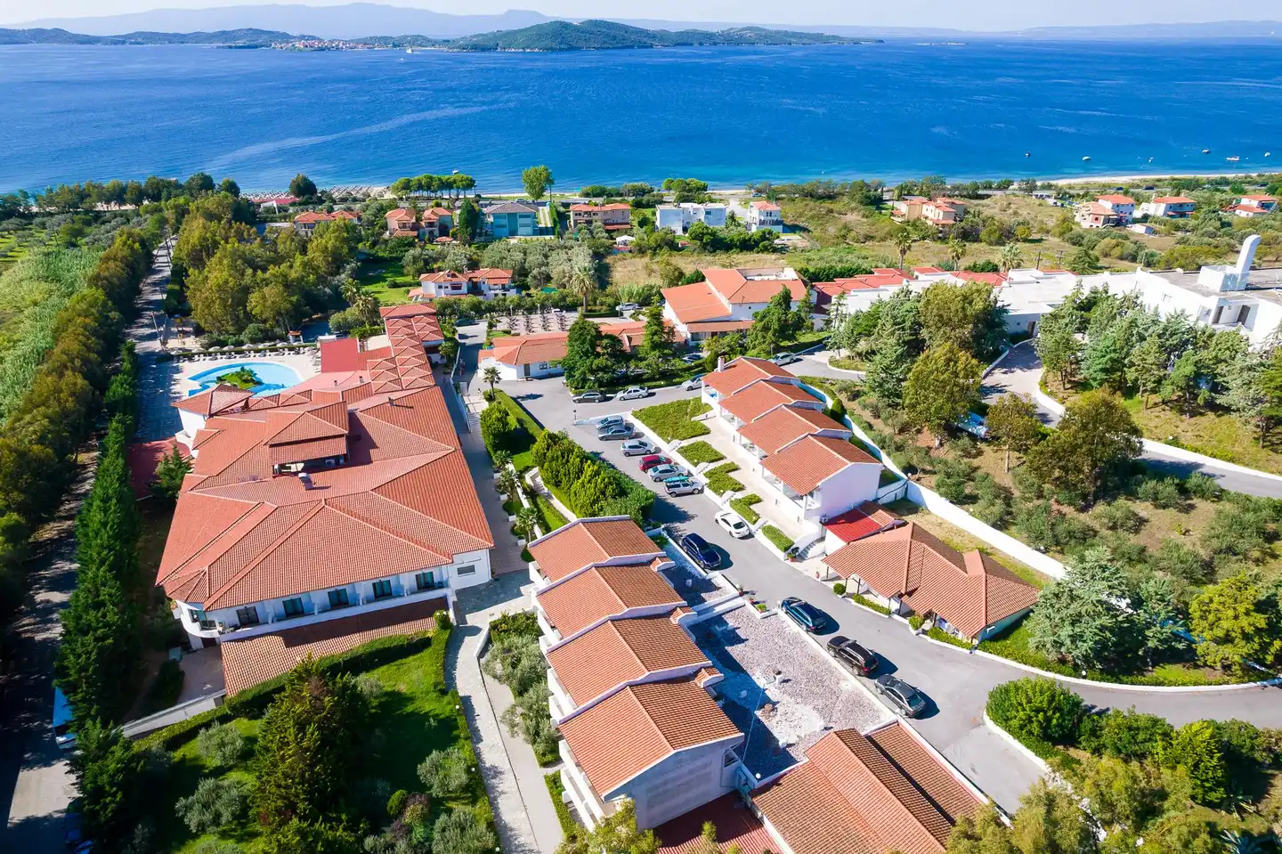 Hotel Alexandros Palace Luftaufnahme