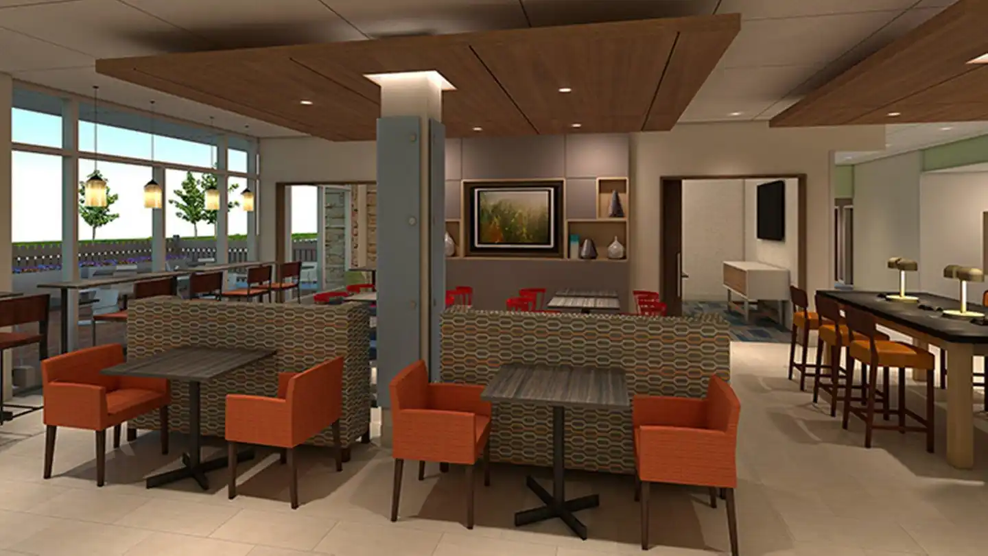 Hampton Inn Newark-Airport Lobby