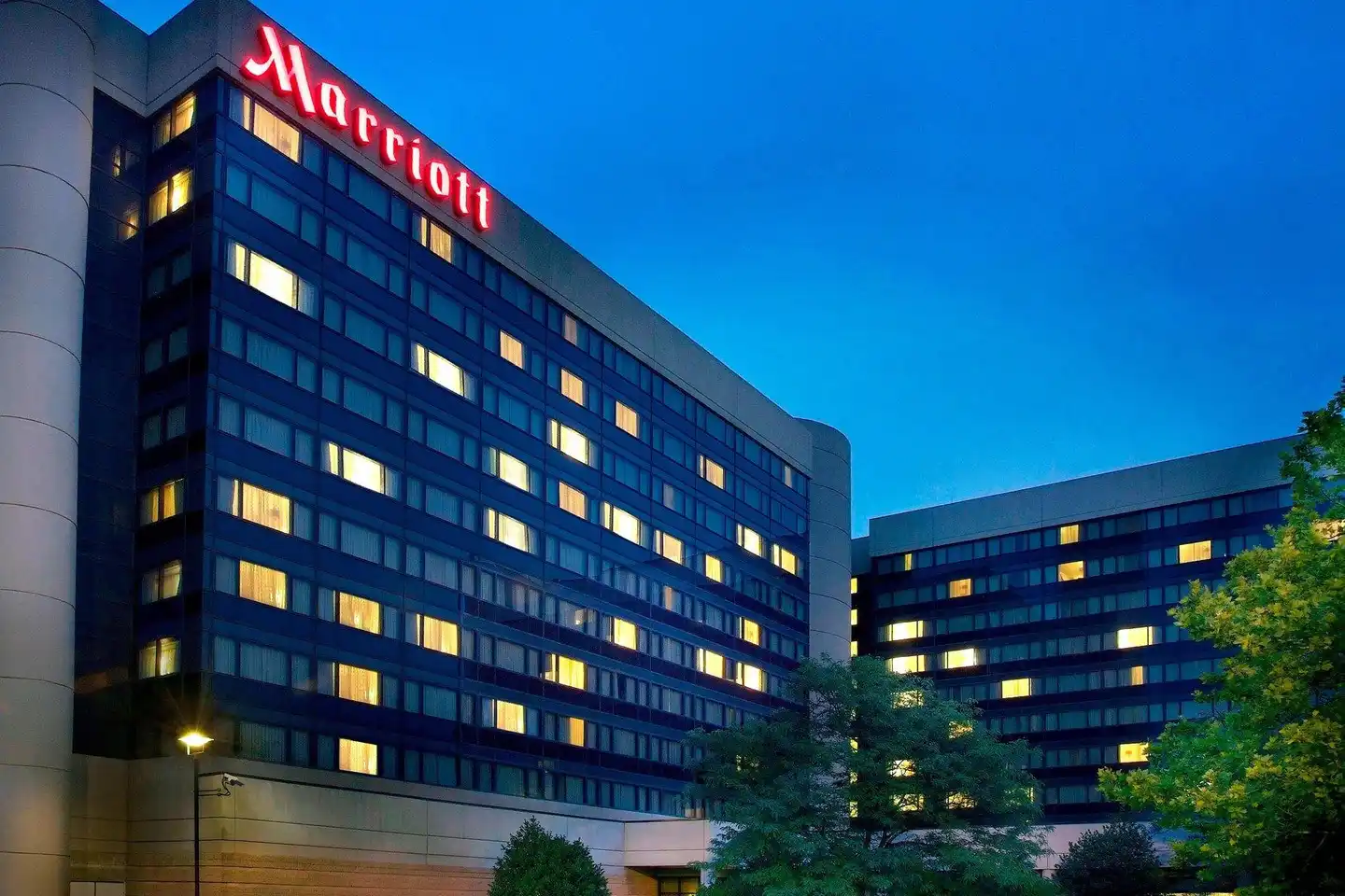 Newark Liberty International Airport Marriott Aussenansicht