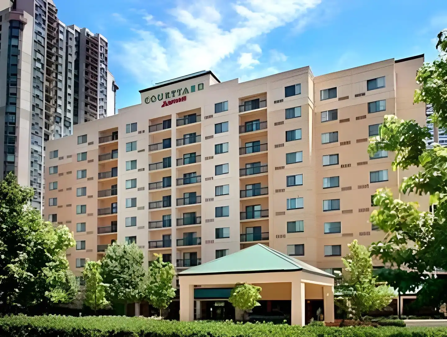 Courtyard by Marriott Jersey City Newport Aussenansicht