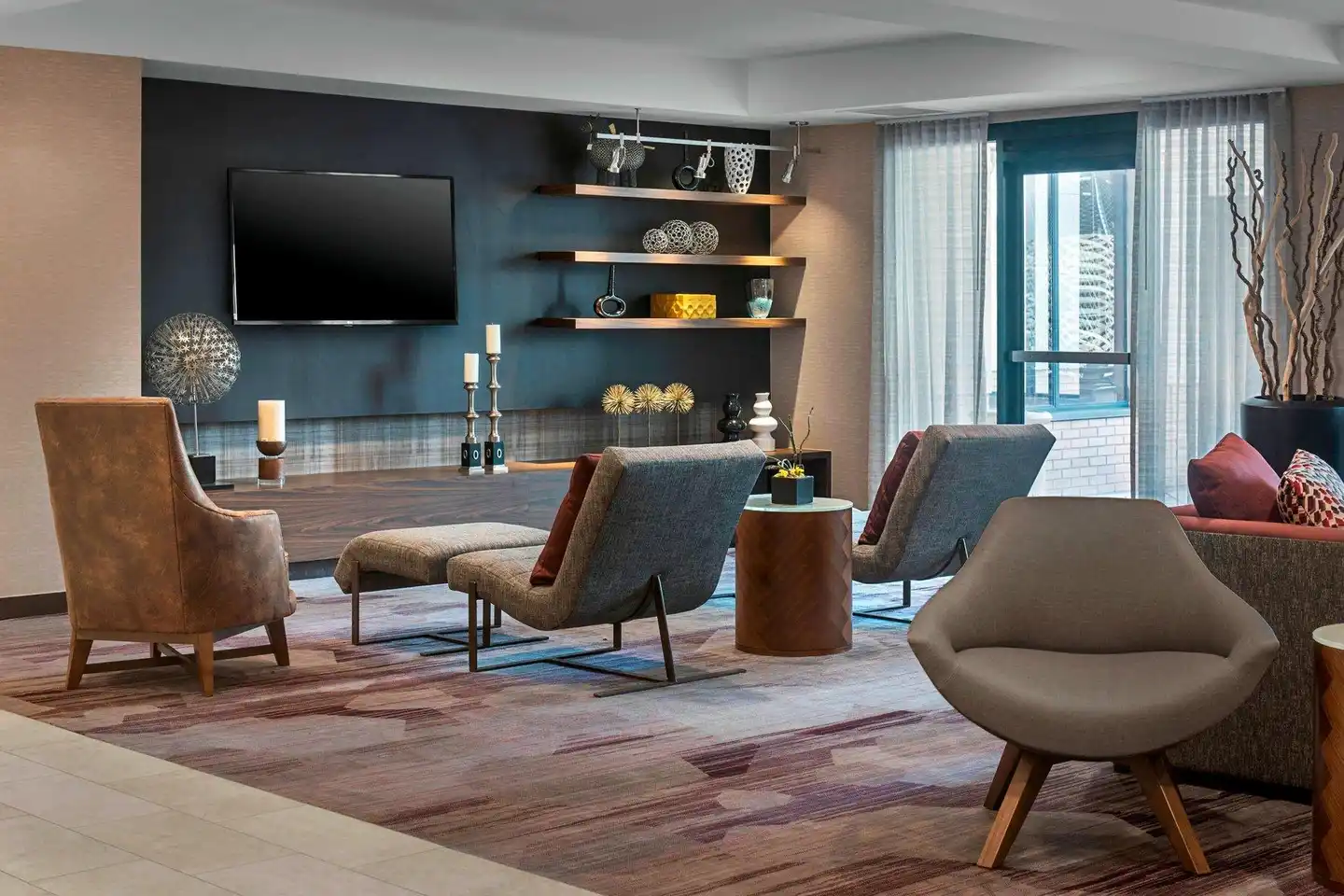 Courtyard by Marriott Jersey City Newport Lobby