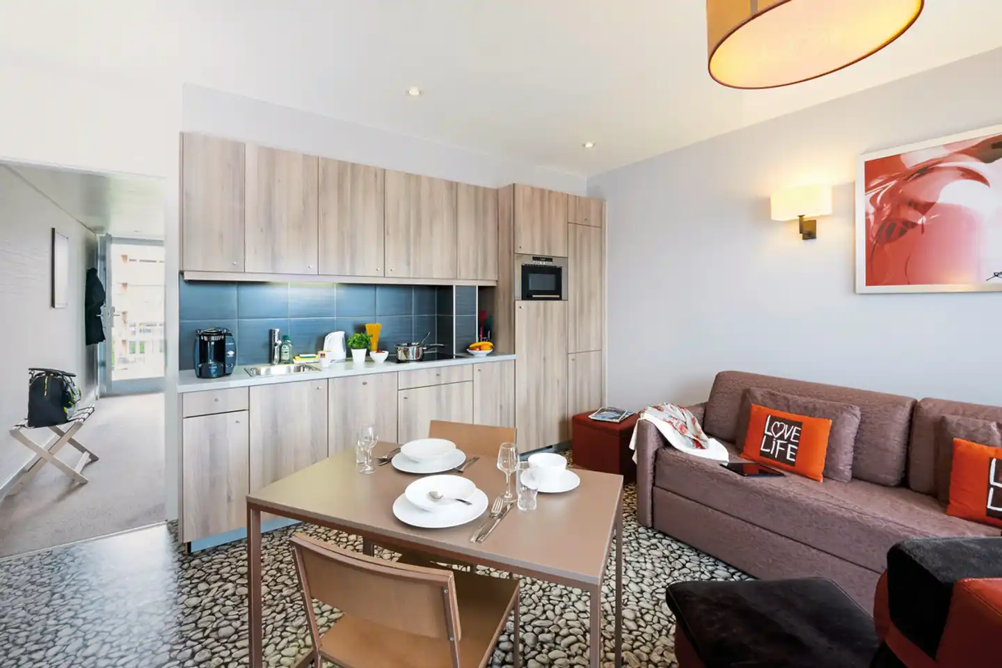 Aparthotel Adagio Basel City Wohnbeispiel