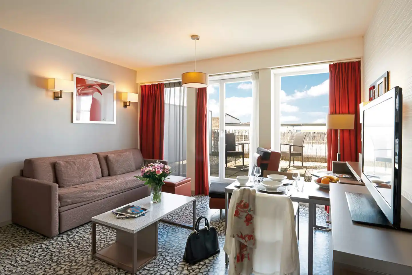 Aparthotel Adagio Basel City Wohnbeispiel