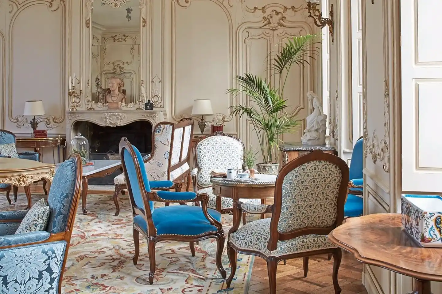 Château d'Audrieu Lobby