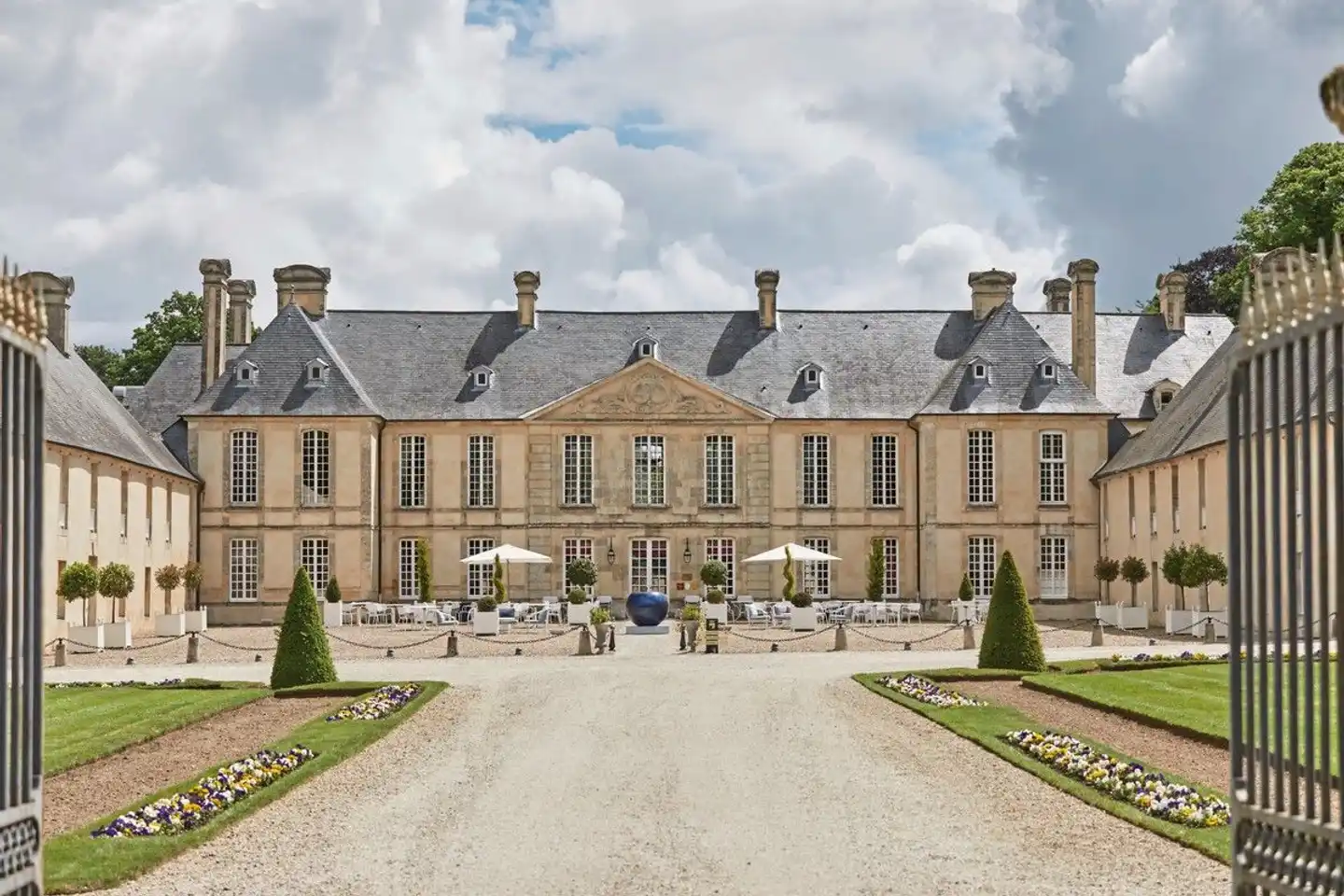 Château d'Audrieu Aussenansicht