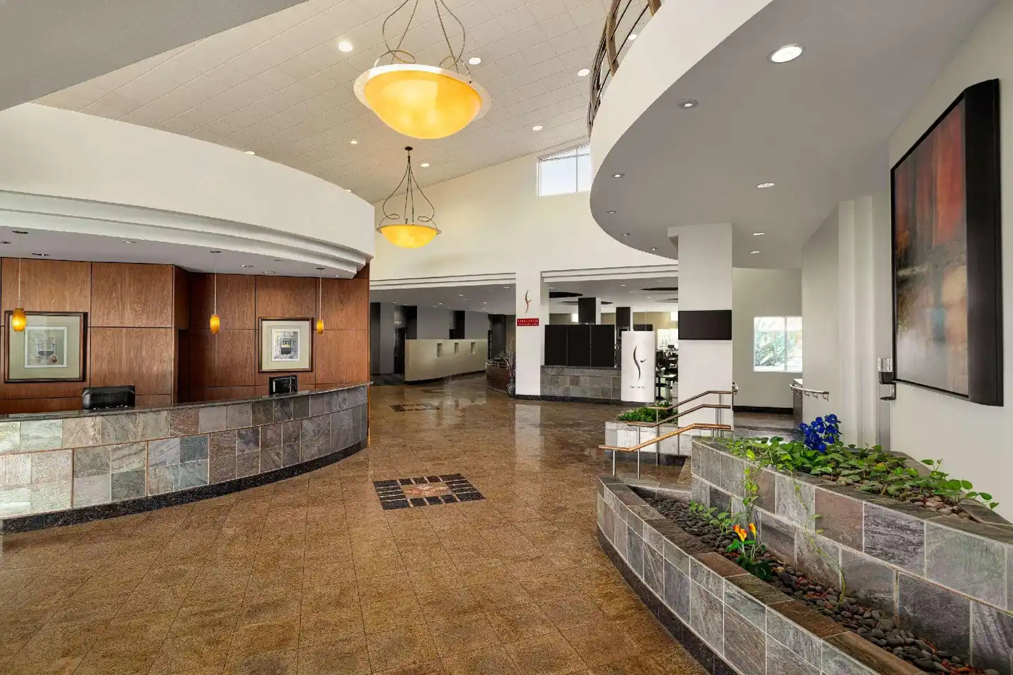 Sheraton Phoenix Airport Hotel Tempe Lobby