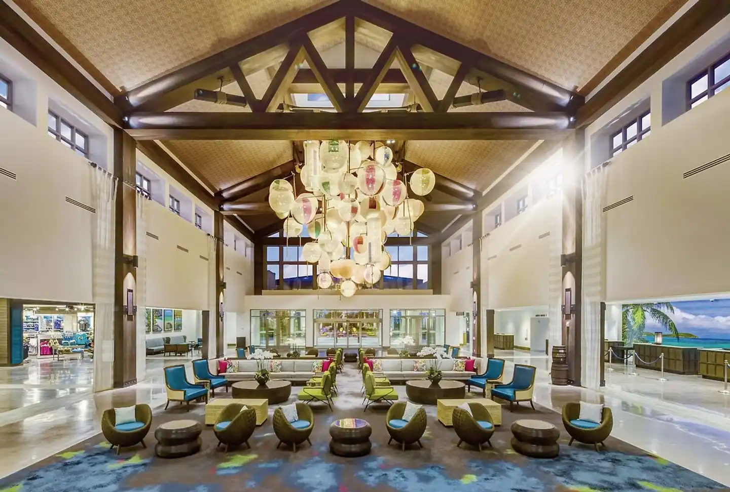 Loews Sapphire Falls Resort at Universal Orlando Lobby