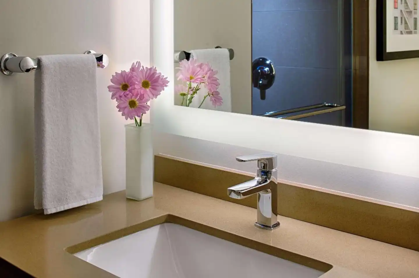 Hyatt House Seattle Downtown Badezimmer