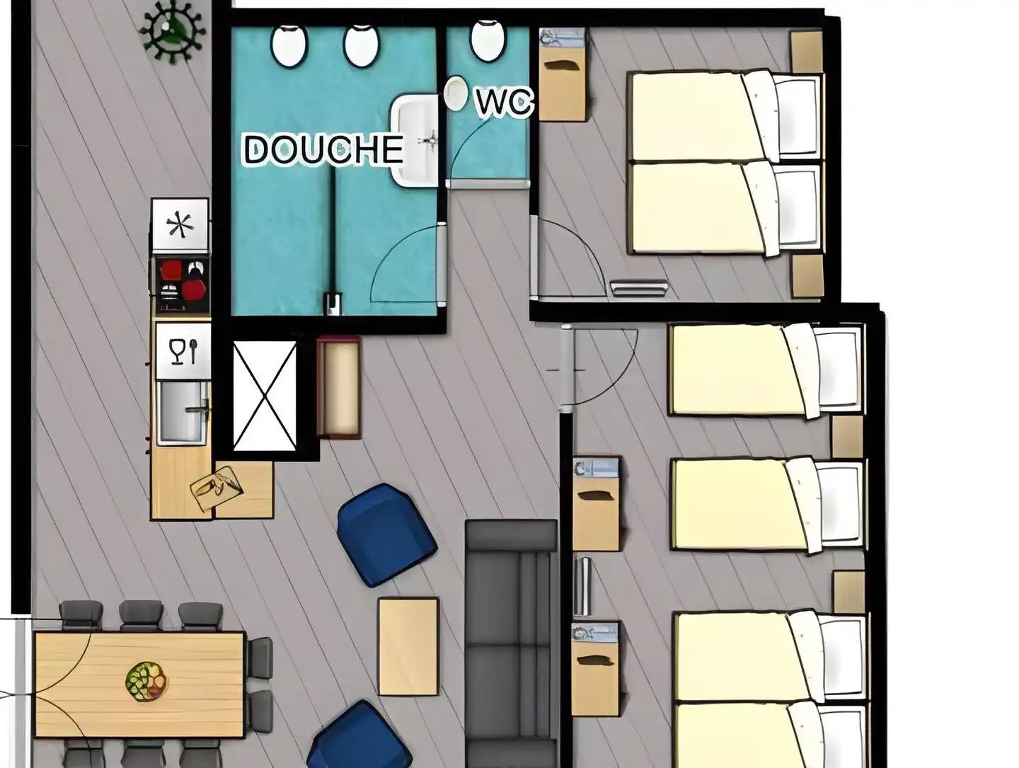 Alm Appartements ZellamSee Modellaufnahme
