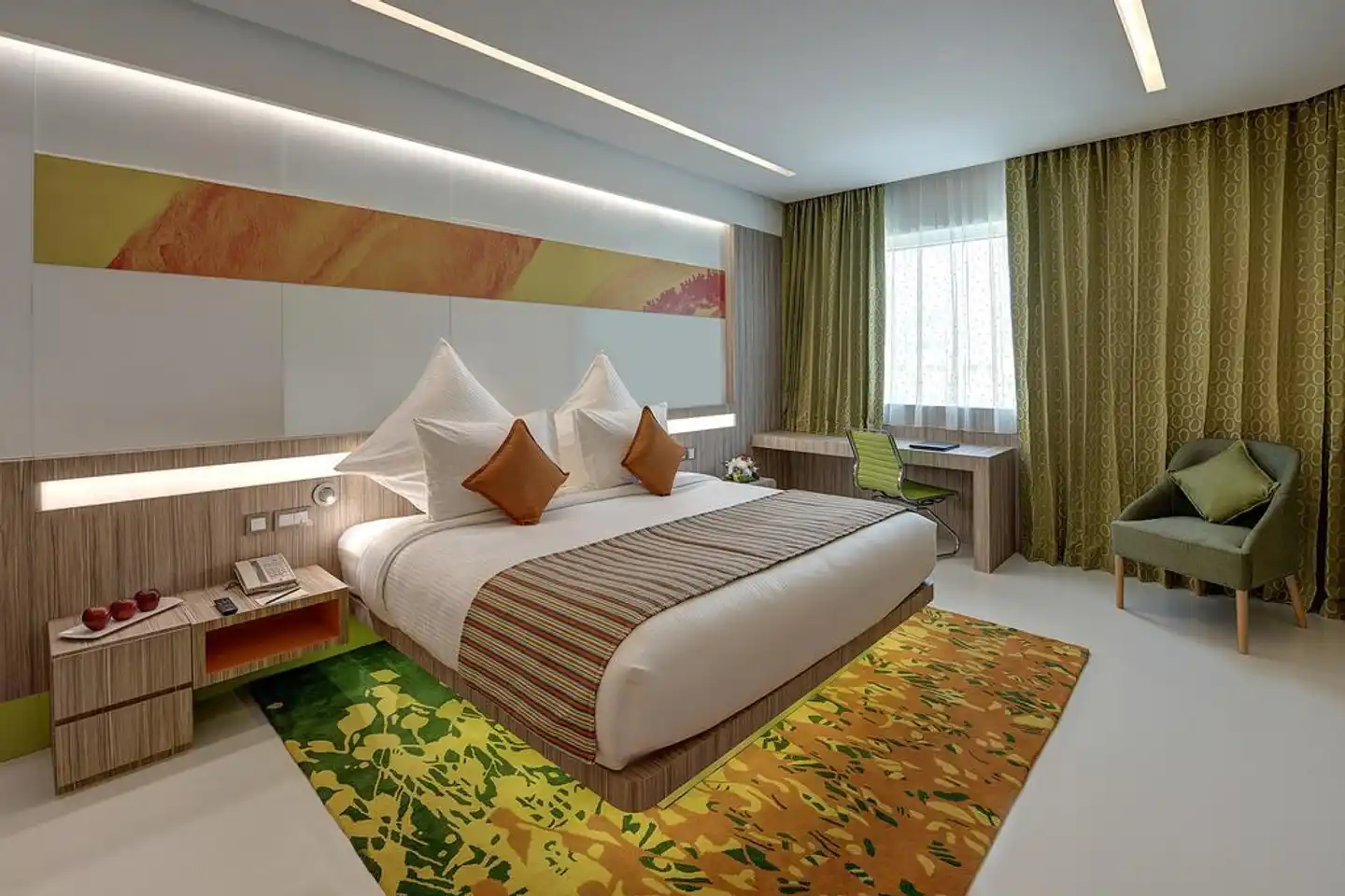 Al Khoory Atrium Hotel Wohnbeispiel