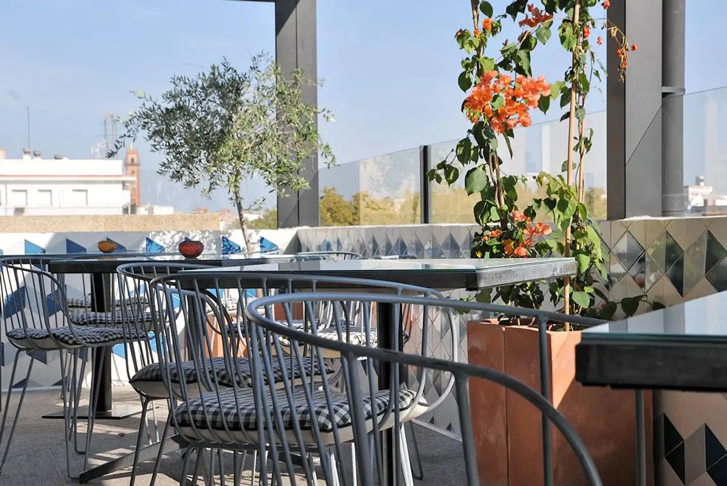 The Corner House Terrasse