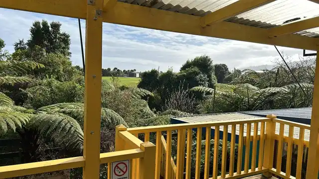 Global Village Travellers Lodge Terrasse