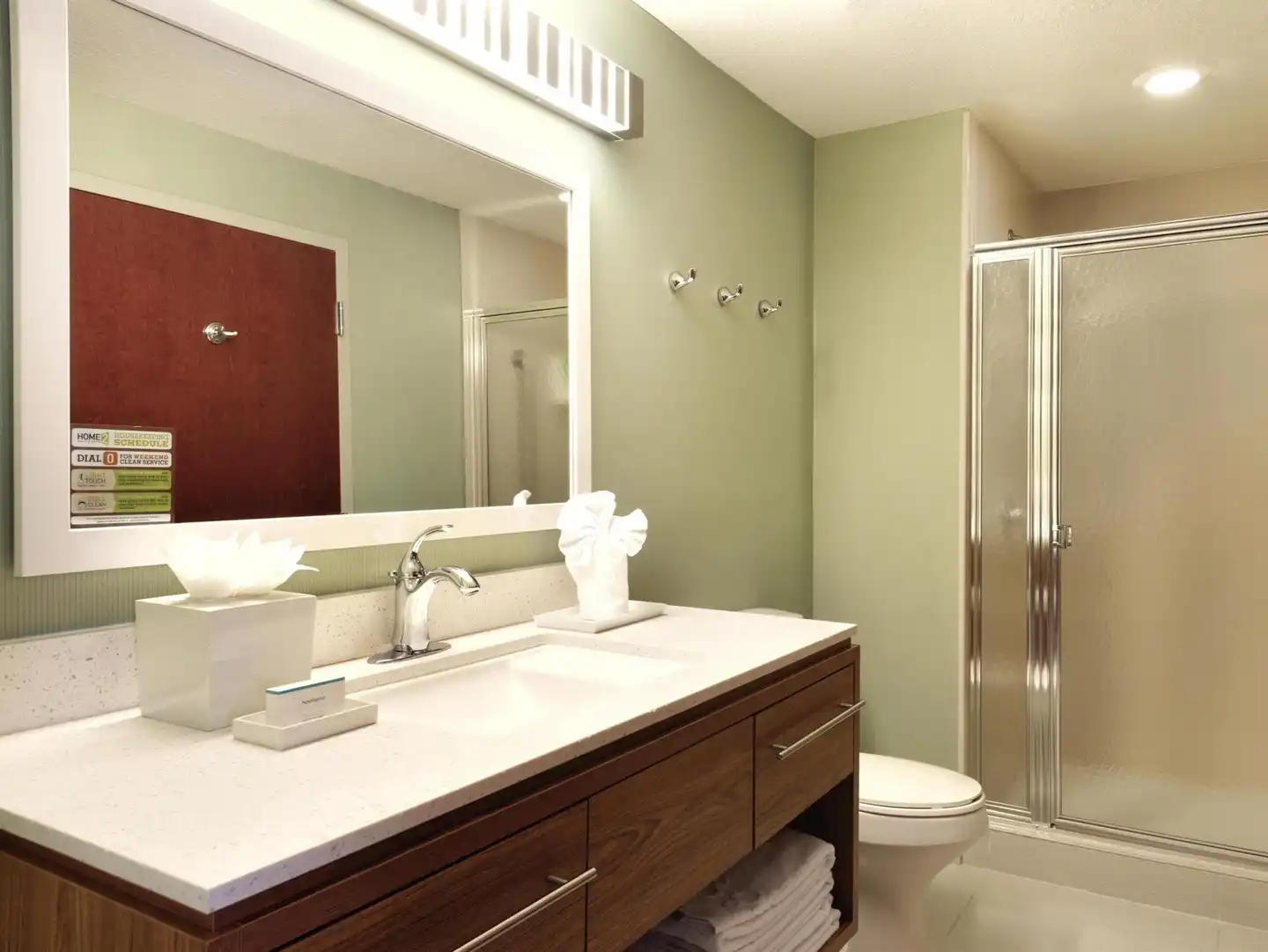 Home2 Suites by Hilton Florida City Badezimmer