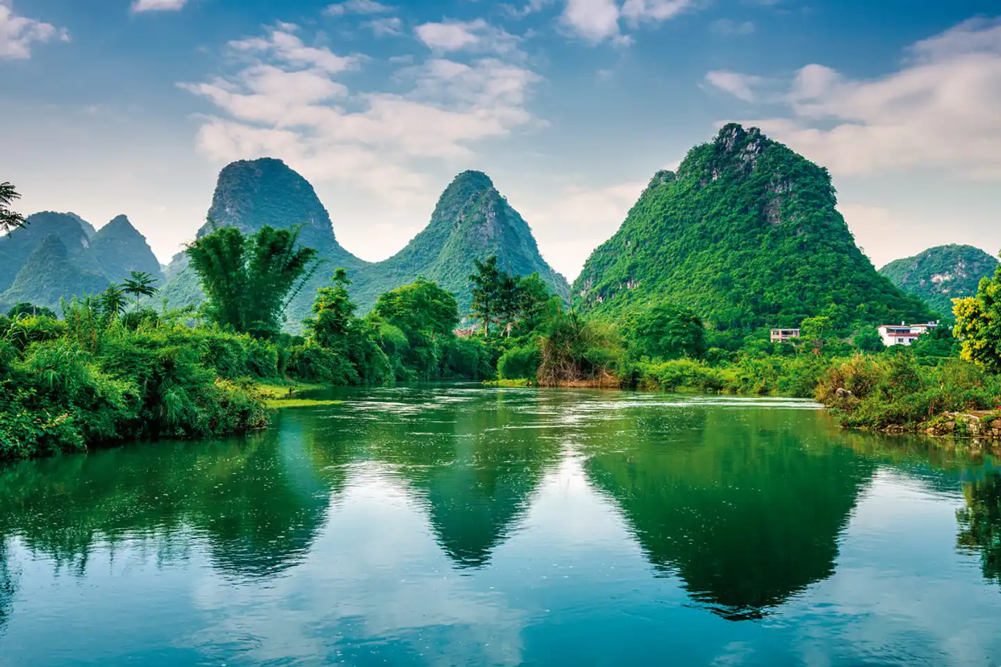 China mit Komfort und Genuss Landschaft
