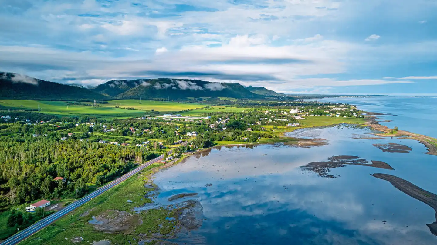 Bienvenue au Québec Landschaft