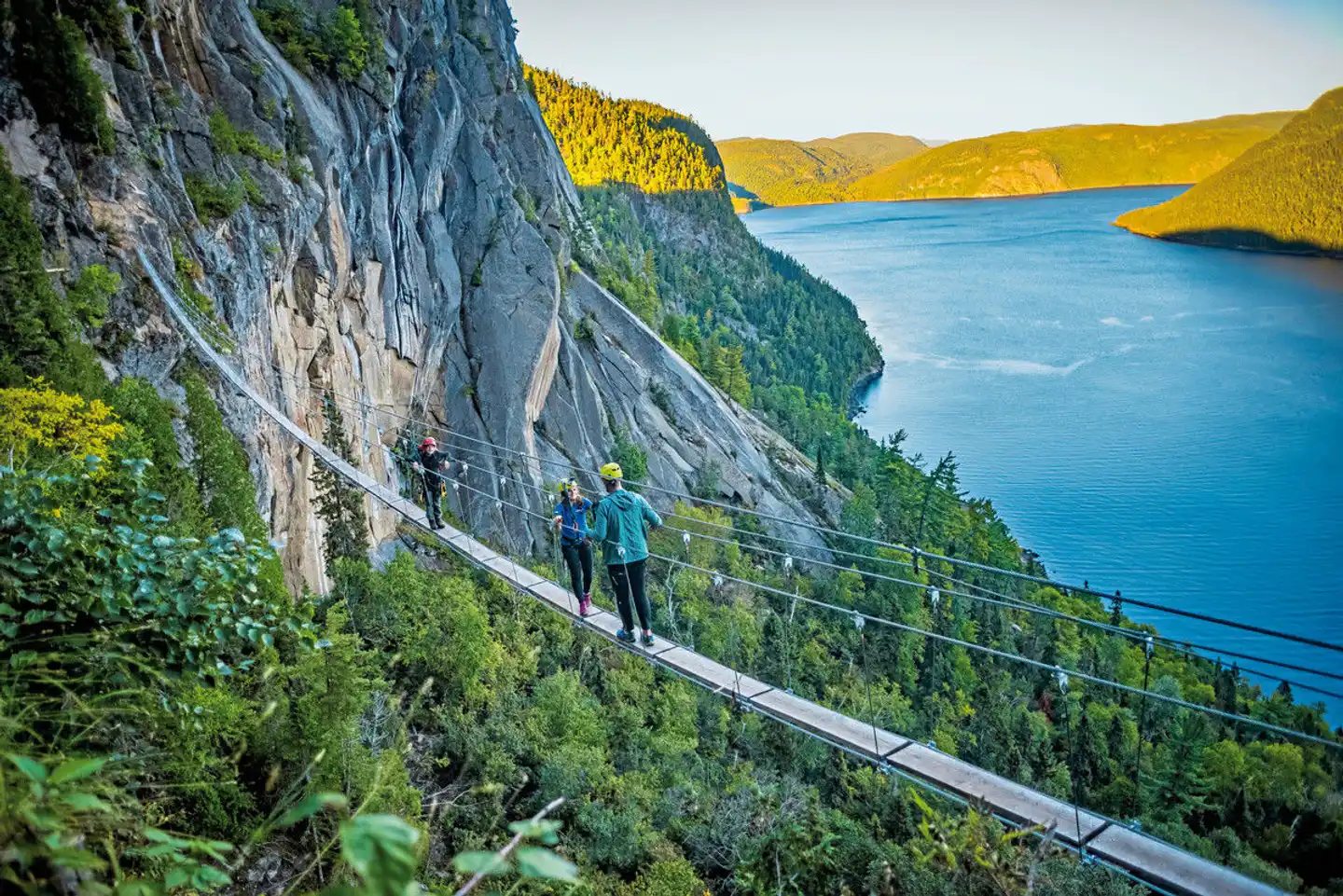 Bienvenue au Québec Landschaft
