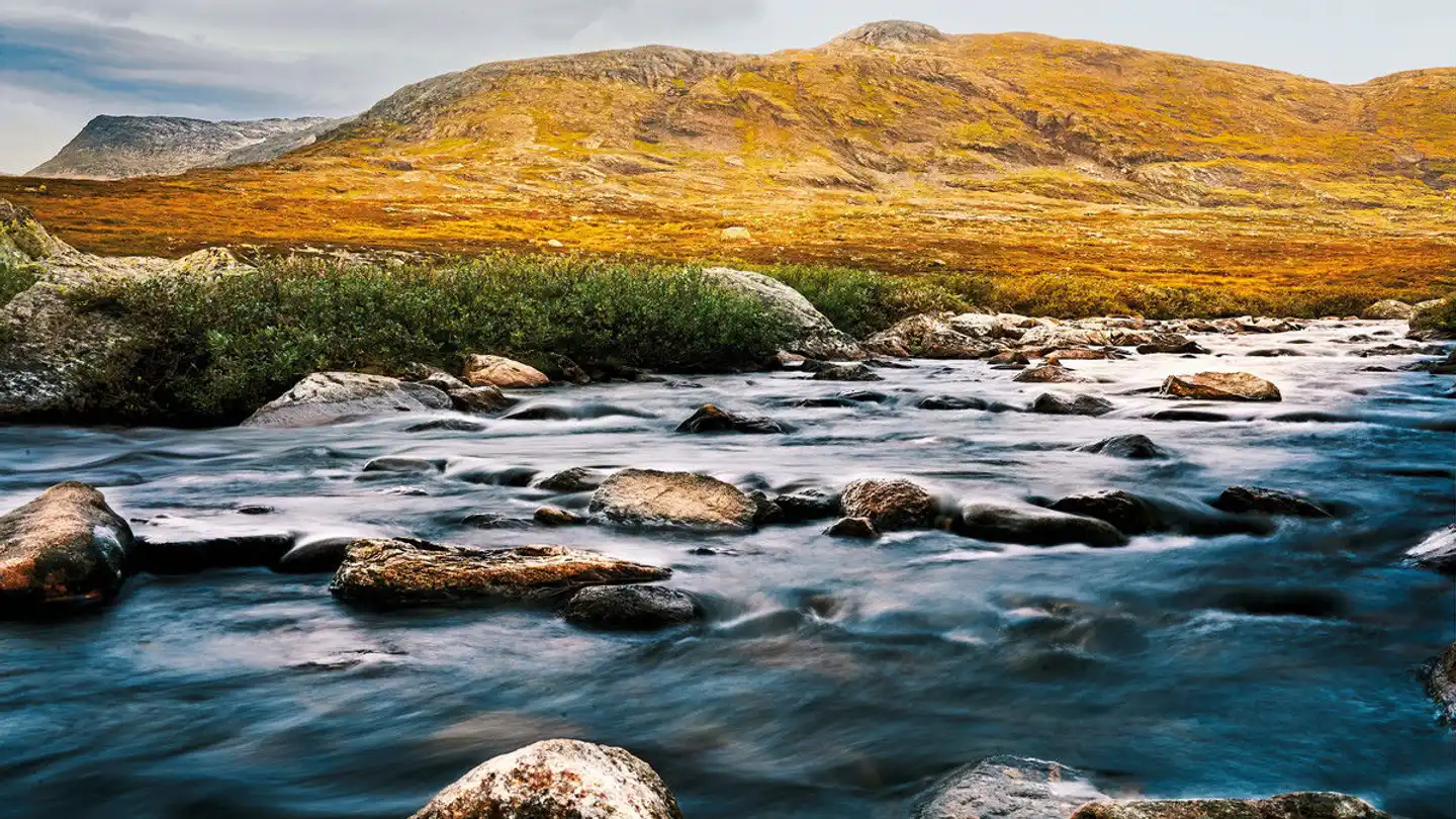 Traumhaftes Fjell-und Fjordnorwegen Landschaft