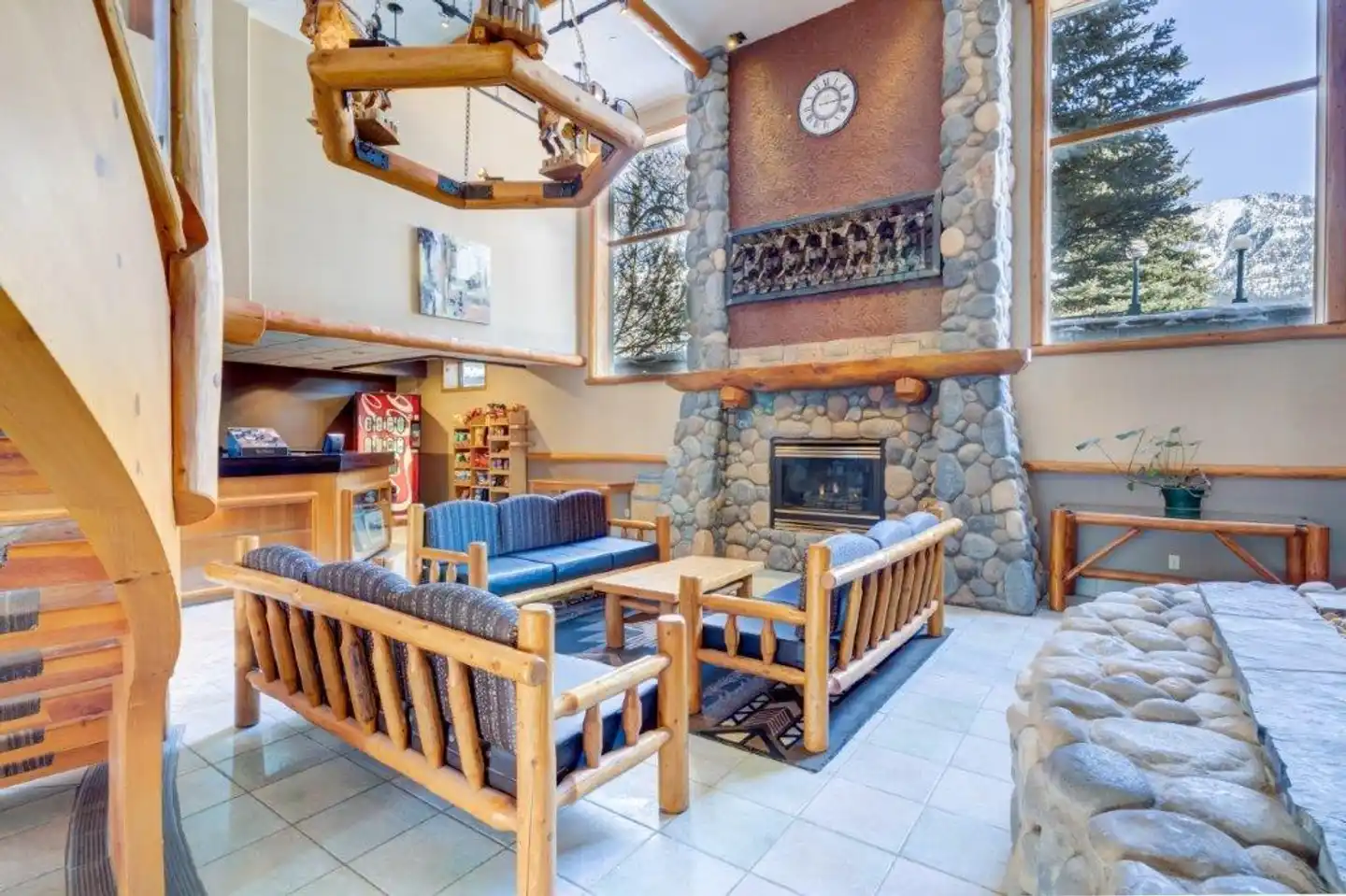 Chateau Canmore Modellaufnahme