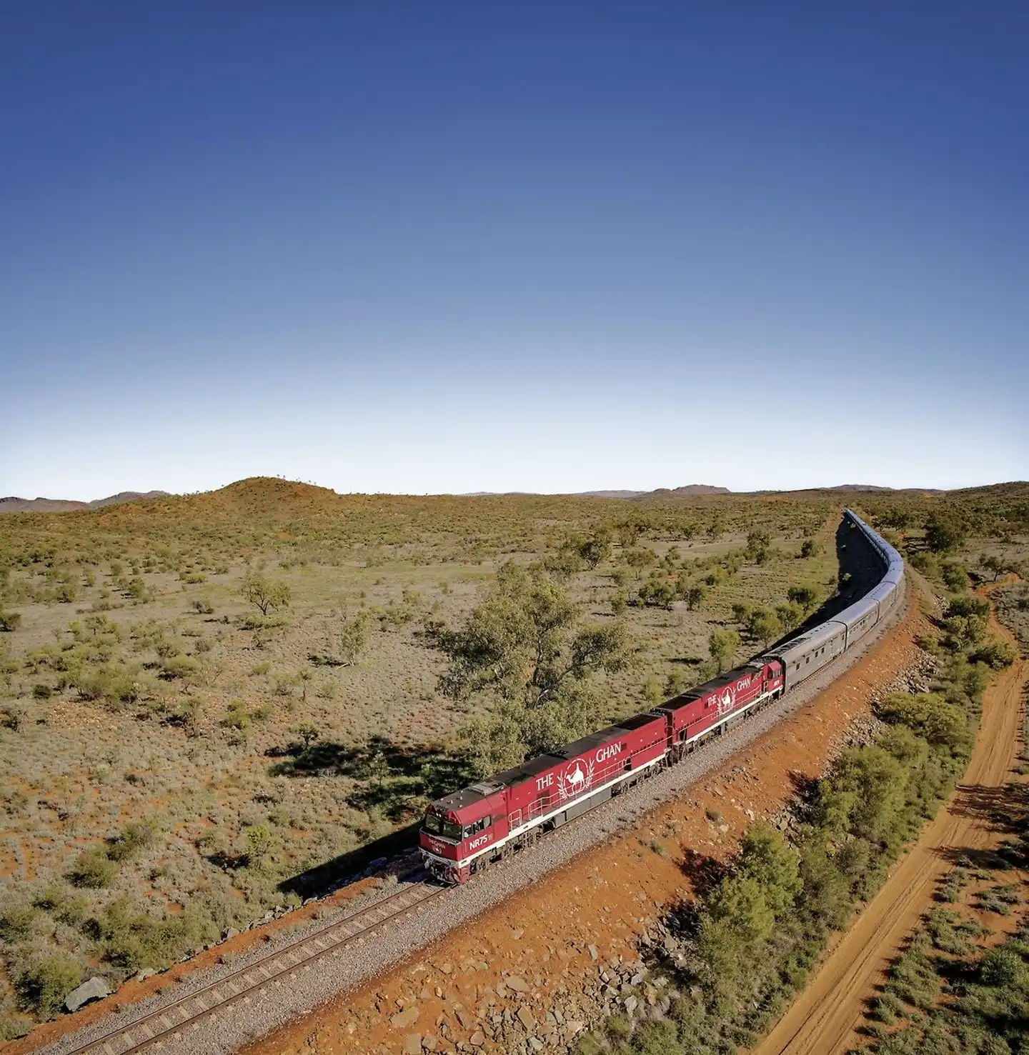 The Ghan (Adelaide - Alice Springs) Landschaft