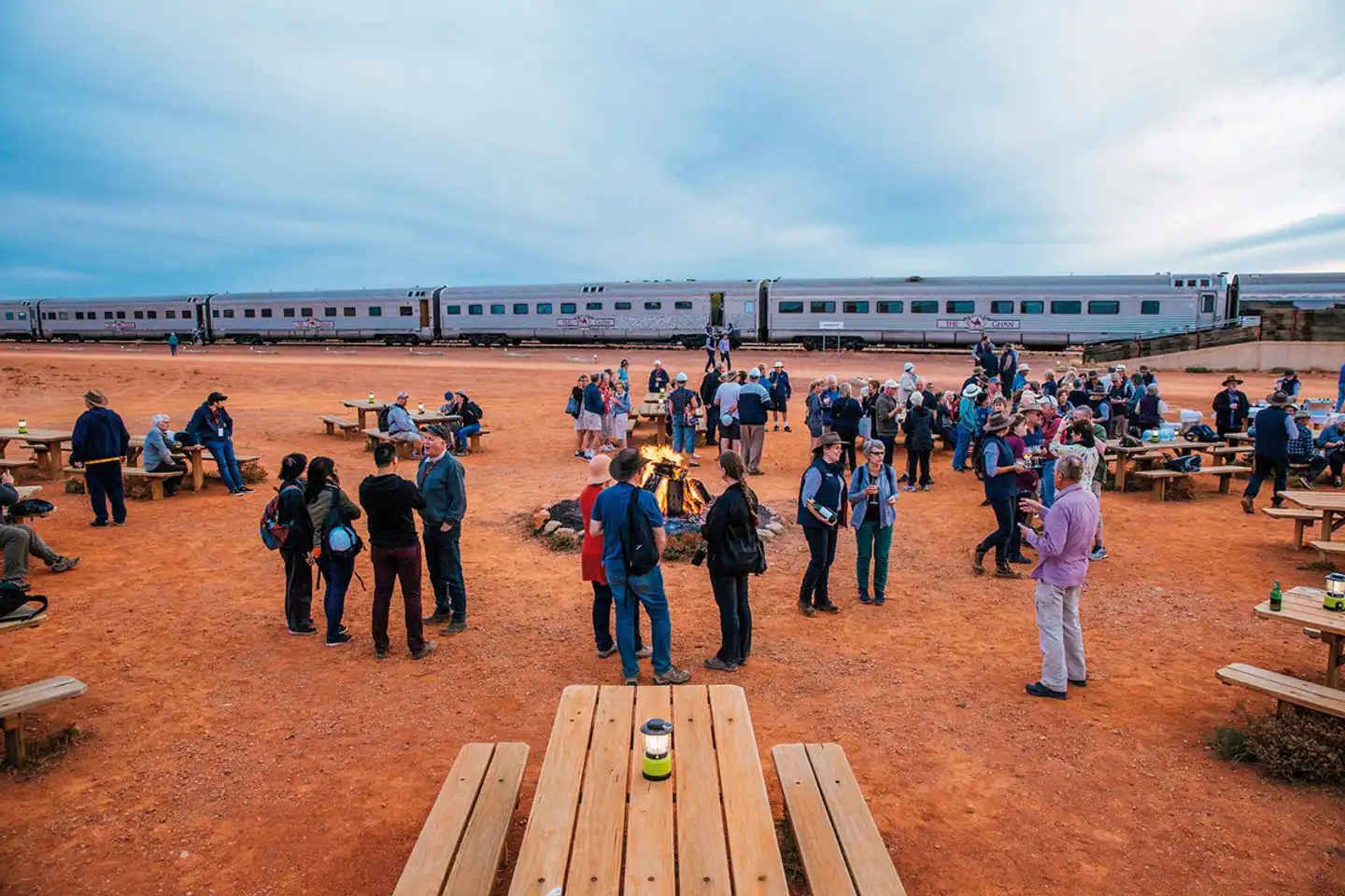 The Ghan (Adelaide - Alice Springs) Sport und Entertainment