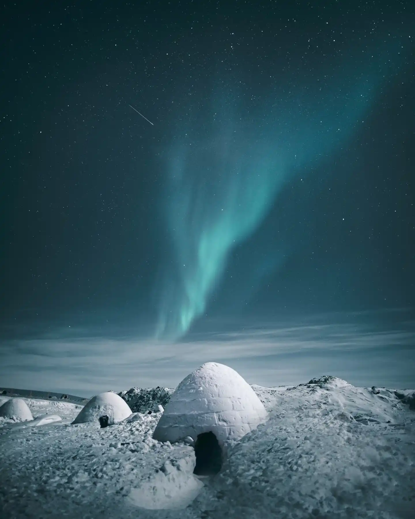 Faszinierende Welt der Eisberge Landschaft