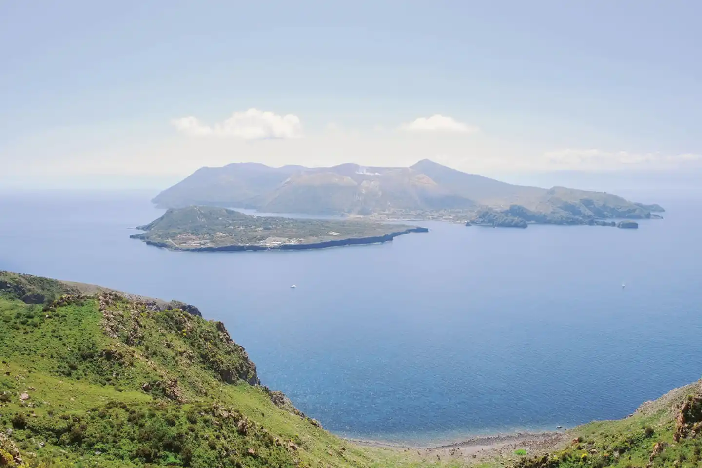 Inselhüpfen individuell - Lipari, Stromboli, Salina Landschaft