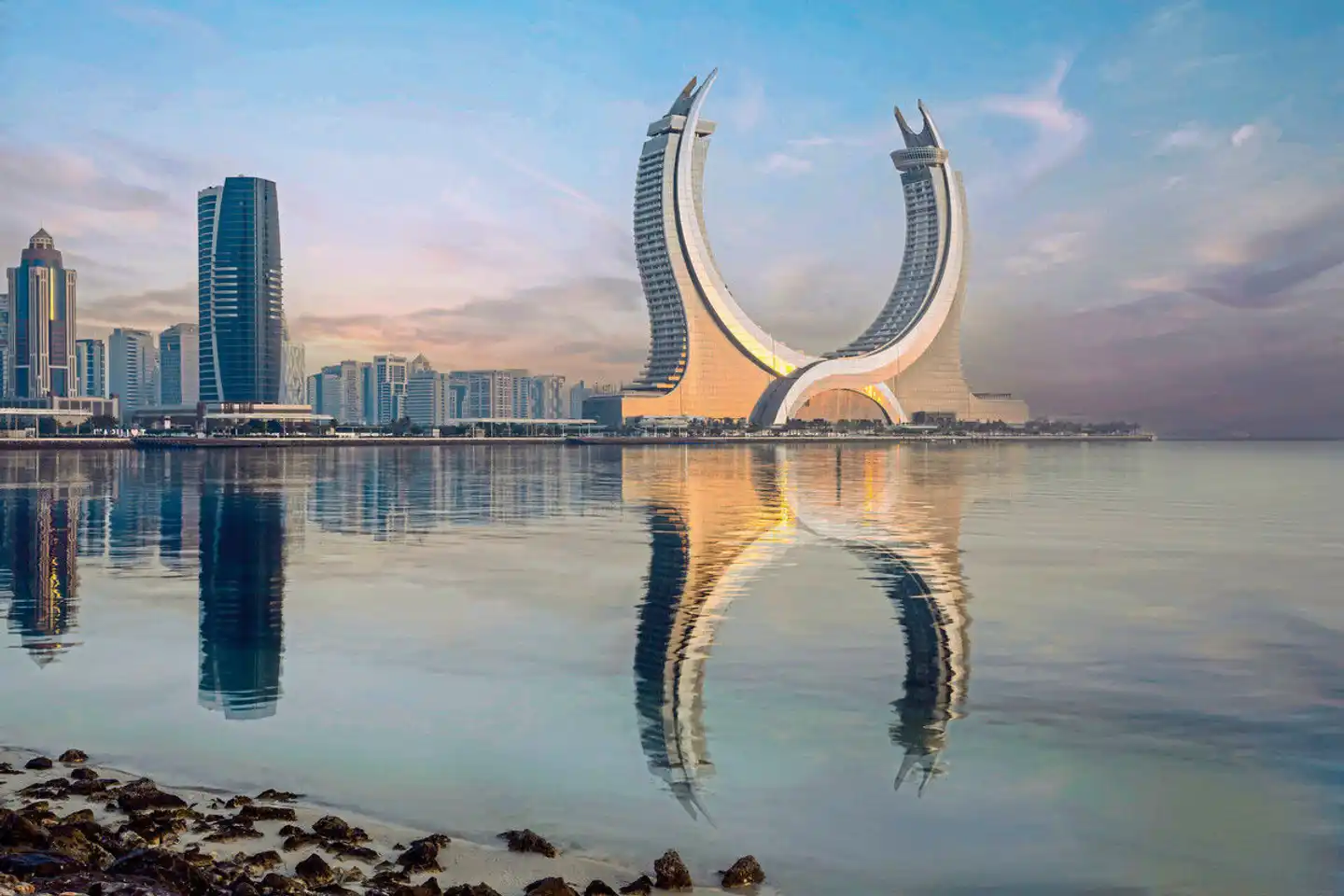 Raffles Doha Landschaft
