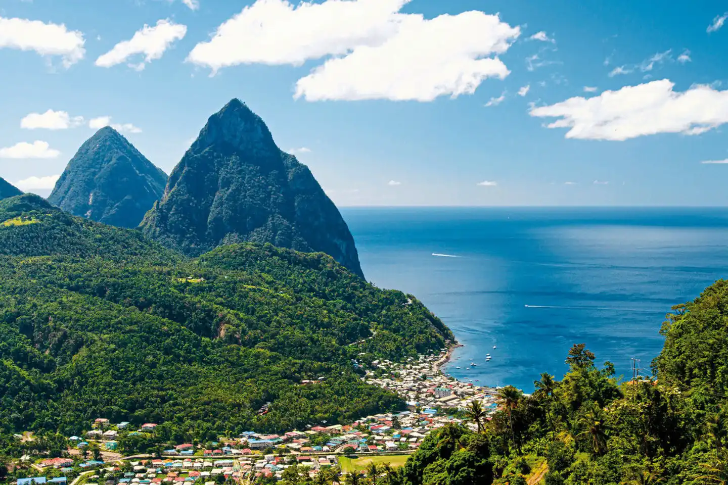 Paradiesische Inselwelten - Martinique & Saint Lucia Landschaft