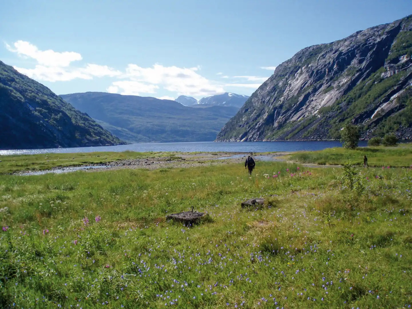 Auf zum höchsten Berg Schwedens Landschaft