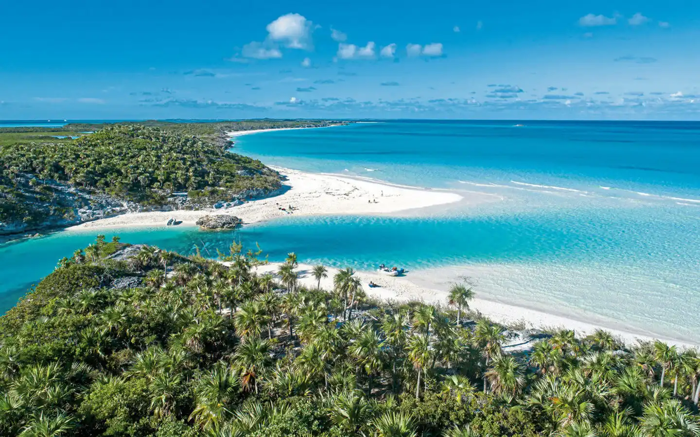 Inselparadiese der Bahamas Landschaft