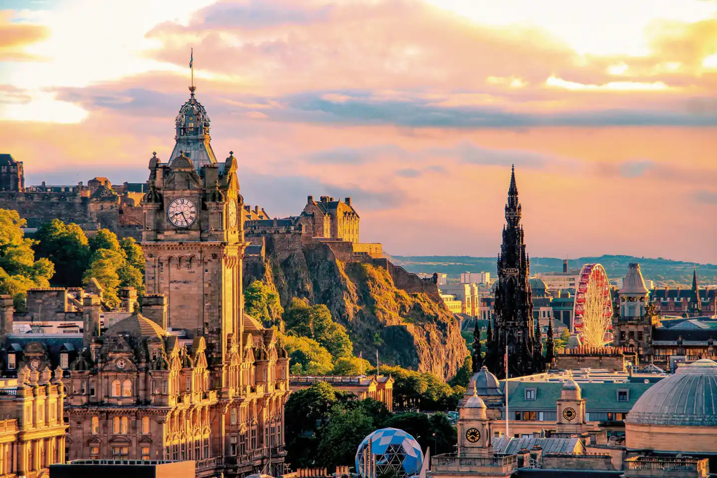 Höhepunkte rund um Edinburgh Landschaft
