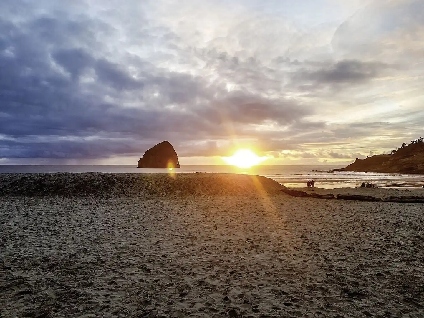 Naturschönheiten der Westküste Strand