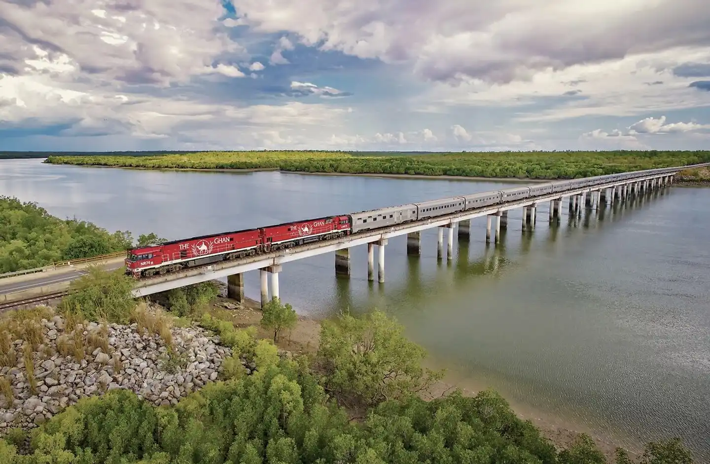 The Ghan (Alice Springs - Adelaide) Landschaft