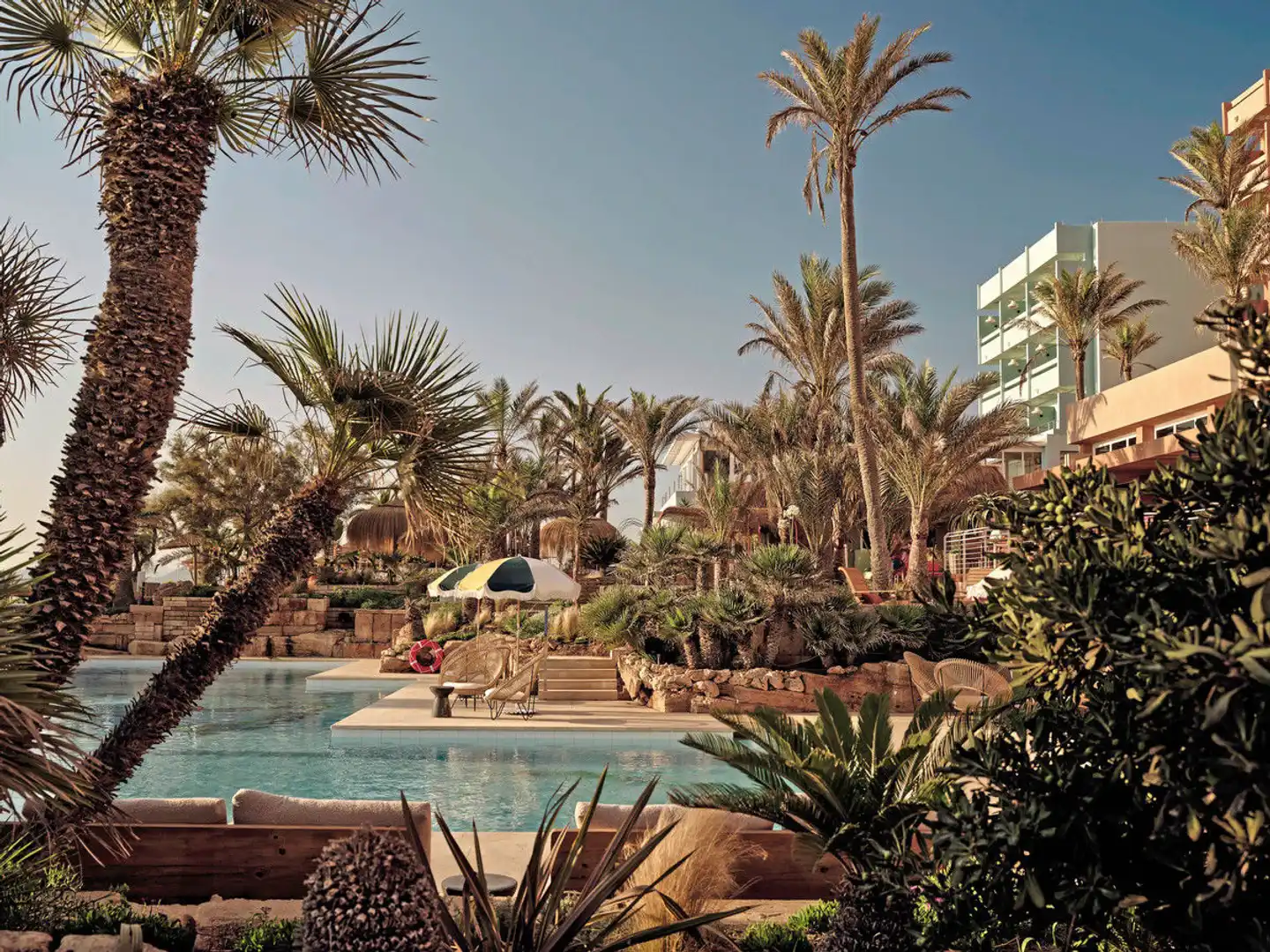 Bikini Island & Mountain Hotel Es Trenc Garten