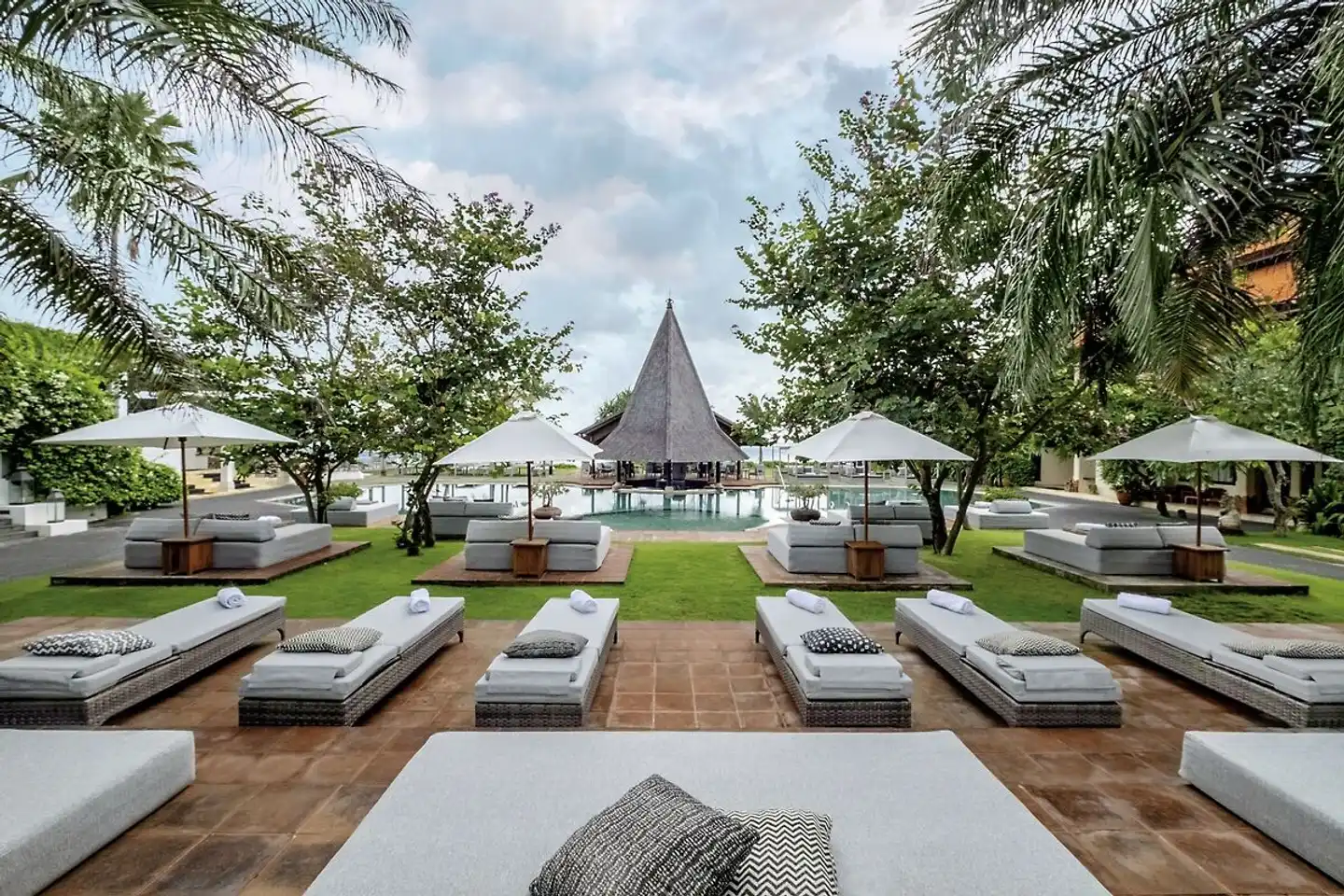 Sadara Boutique Beach Resort Terrasse