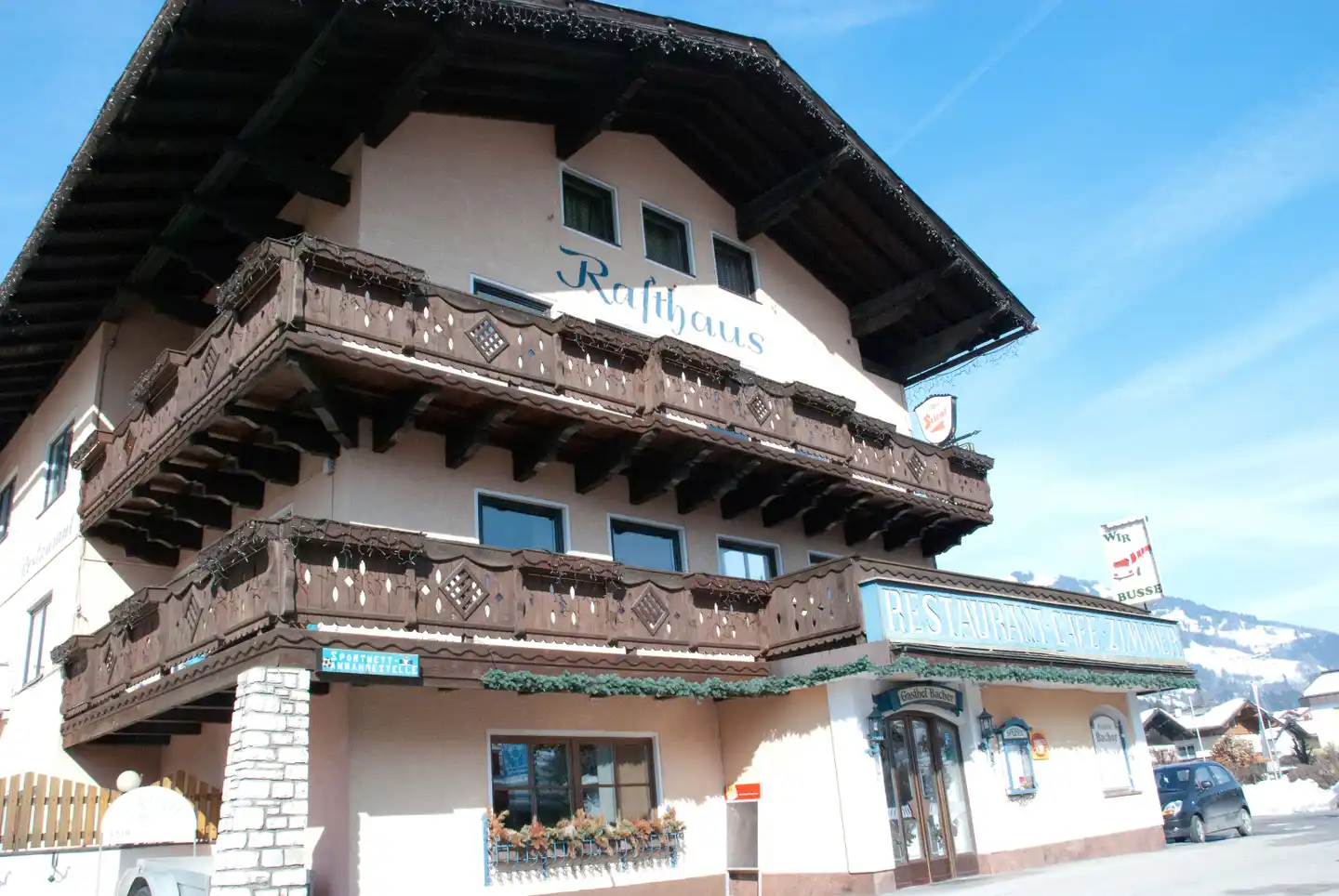 Gasthof Bacher Aussenansicht