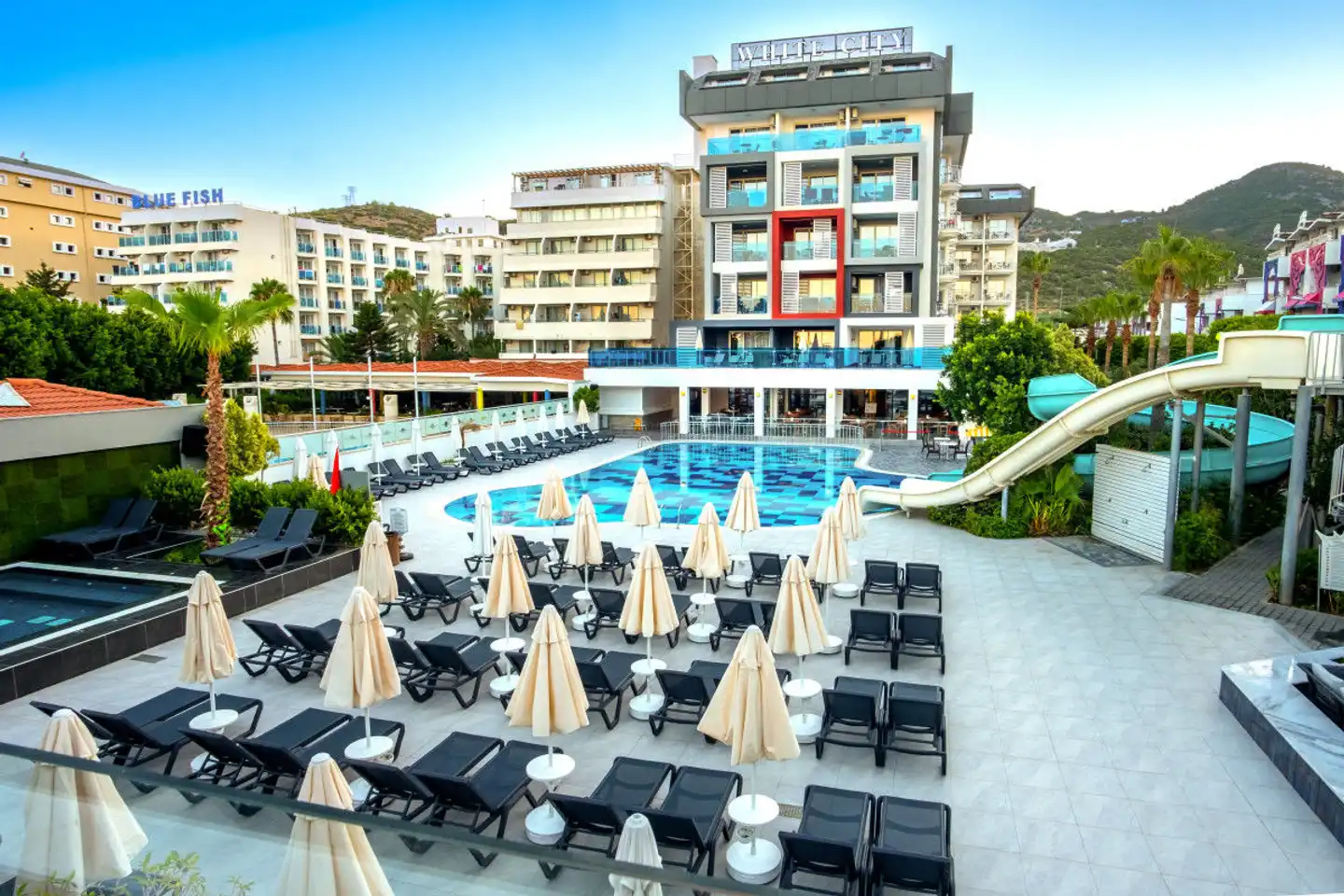 White City Beach - Adults Only Terrasse