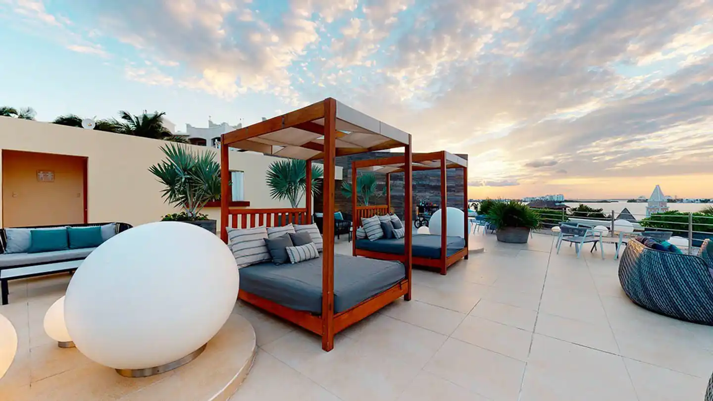 Grand Park Royal Cancun Terrasse