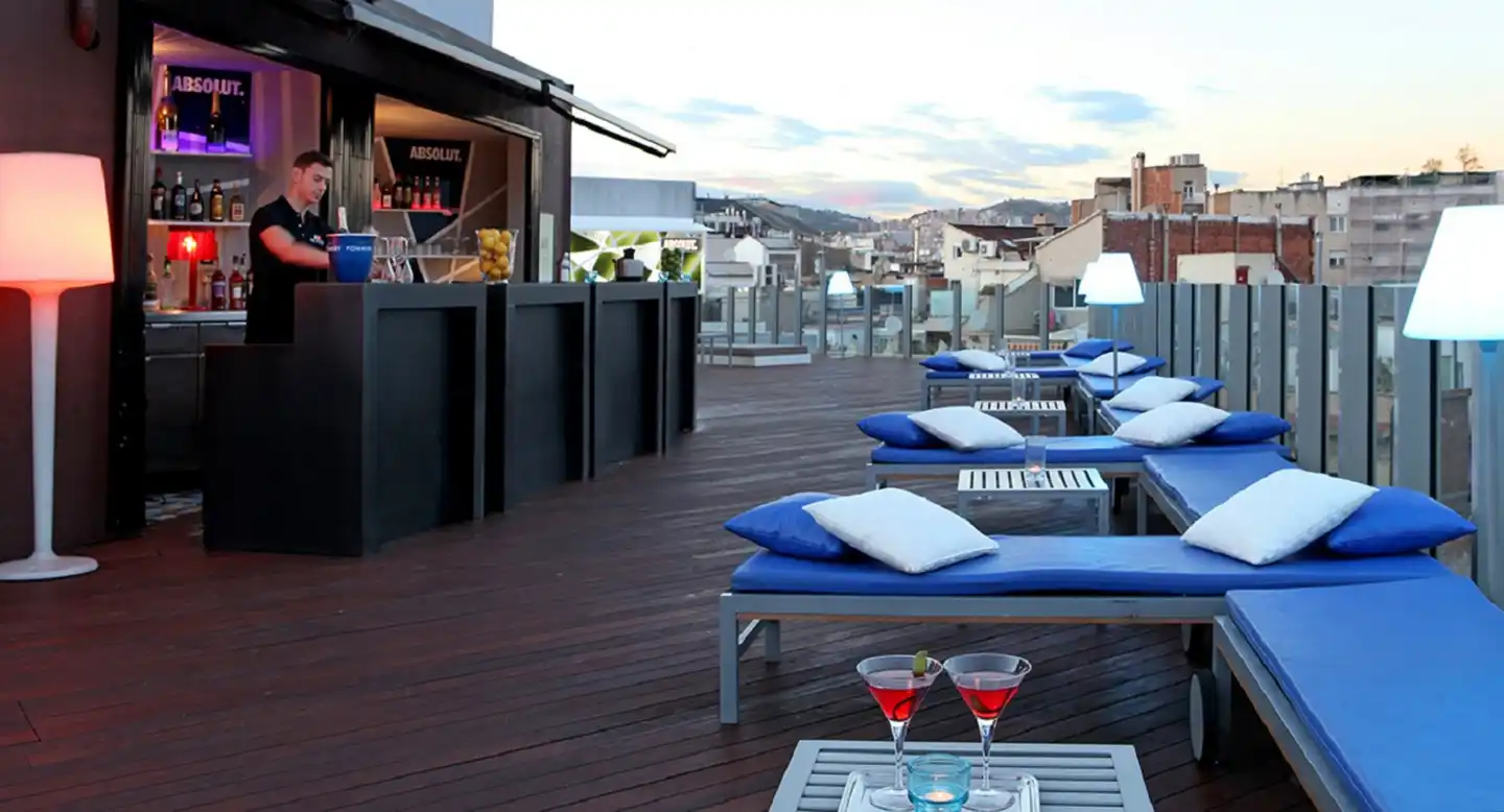 Axel Hotel Barcelona & Urban Spa - Adults Only Terrasse