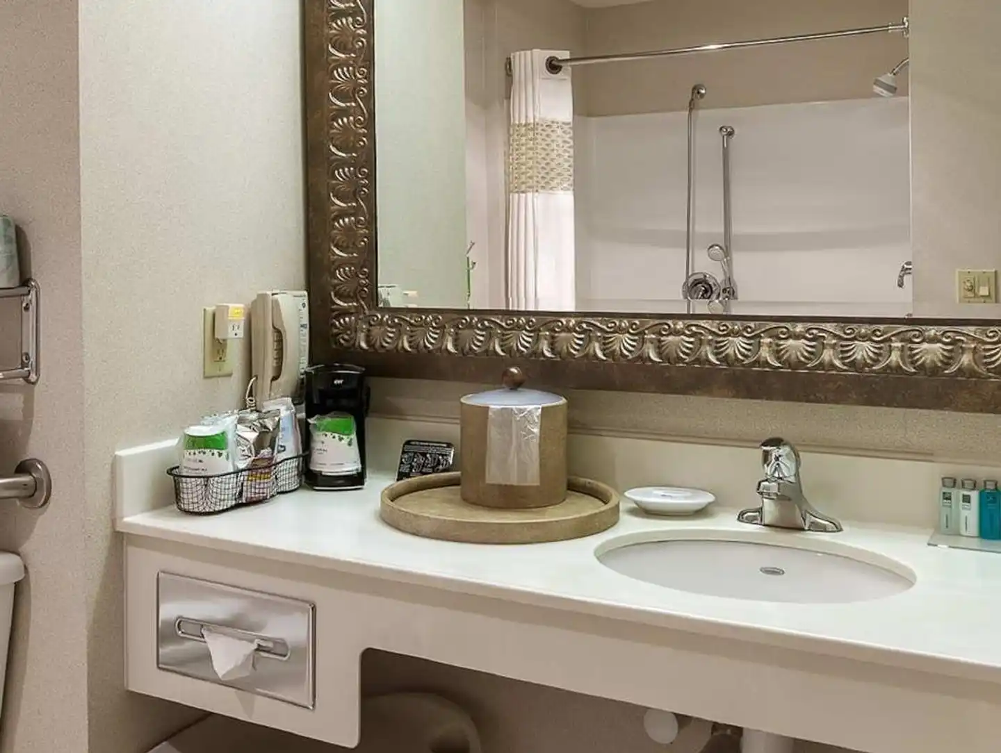 Hampton Inn Eugene Badezimmer