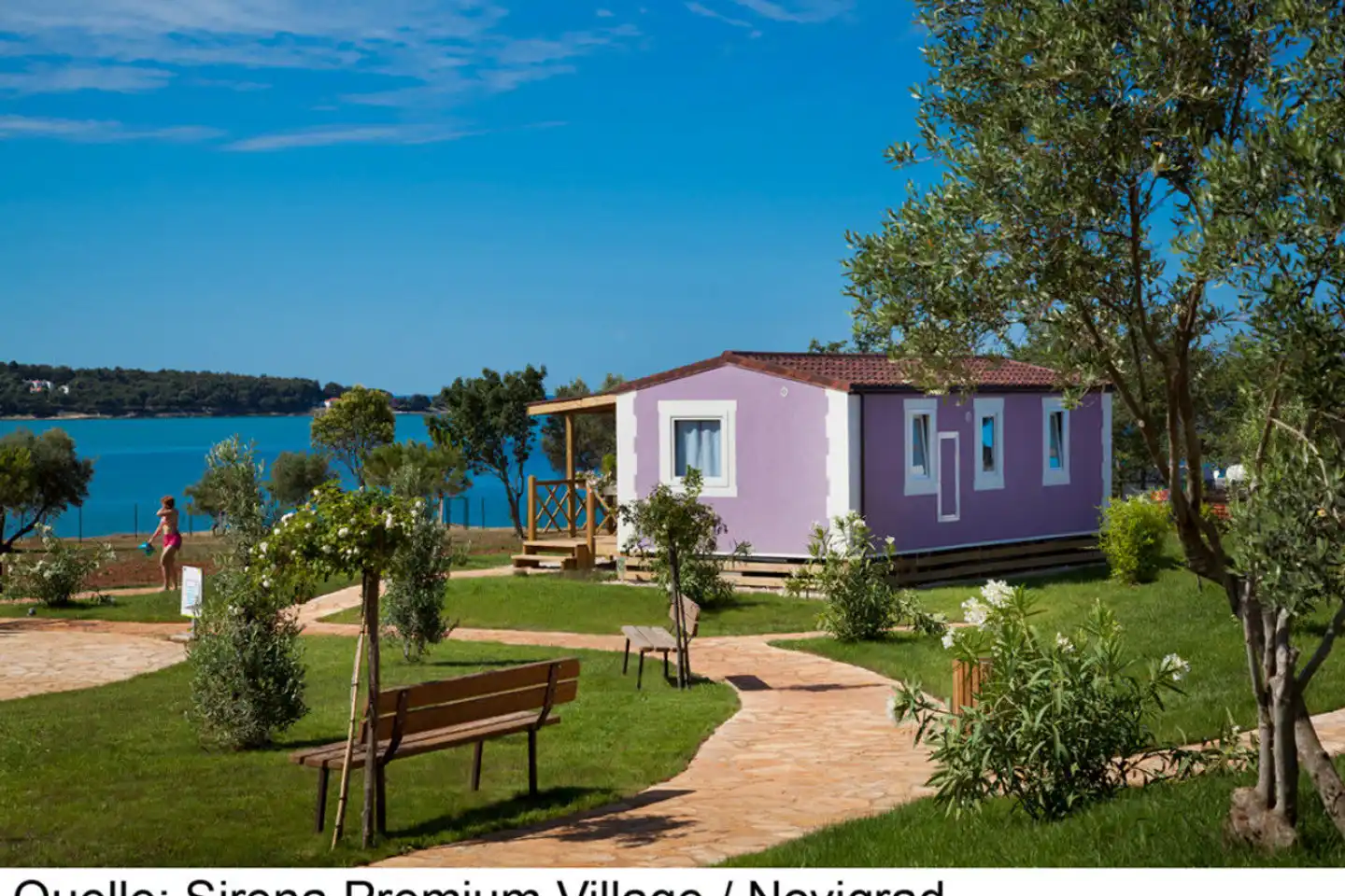 Aminess Planet Camping Holiday Homes Sirena Garten