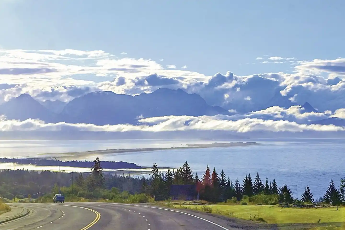 Alaska Intensiv Landschaft