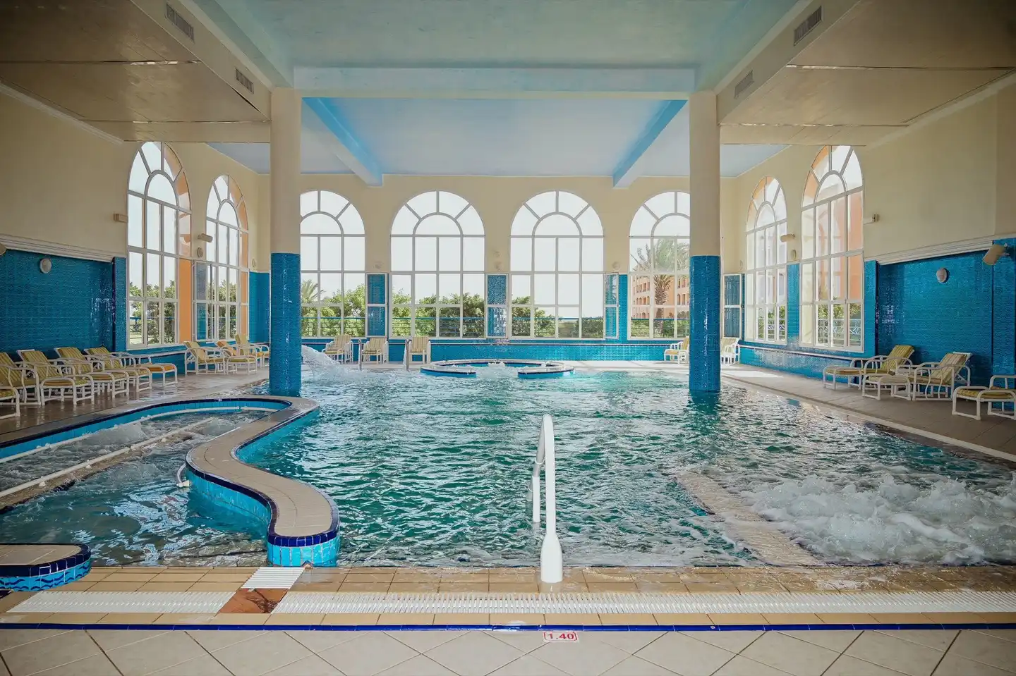 Nour Palace Resort & Thalasso Hallenbad